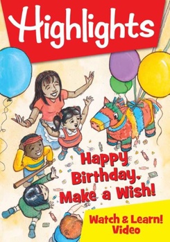 DVD Highlights Watch & Learn: Happy Birthday / Make A Wish! Book