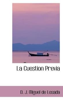 Paperback La Cuestion Previa Book