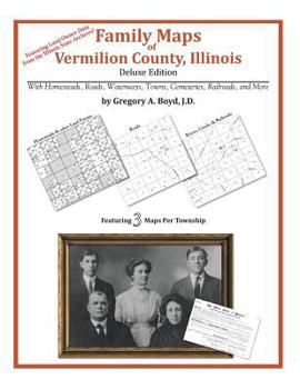 Paperback Family Maps of Vermilion County, Illinois Book