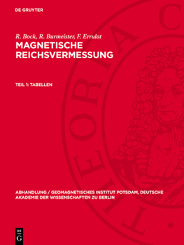 Hardcover Tabellen [German] Book