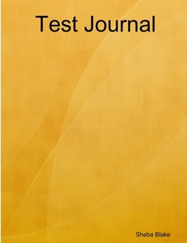Paperback Test Journal Book