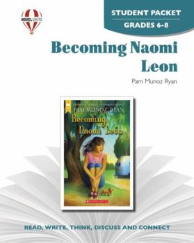 Paperback Becoming Naomi Leon - Student Packet by Novel Units Book