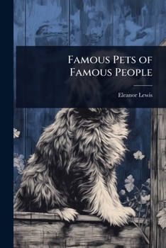 Paperback Famous Pets of Famous People Book