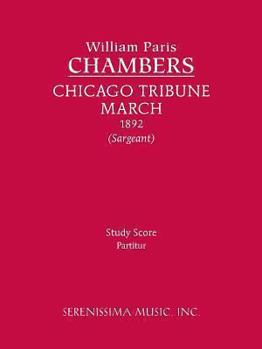 Paperback Chicago Tribune March: Study Score Book