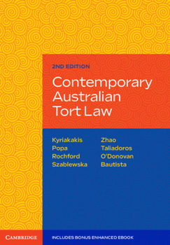 Product Bundle Contemporary Australian Tort Law Book