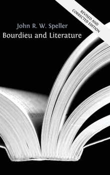 Hardcover Bourdieu and Literature Book