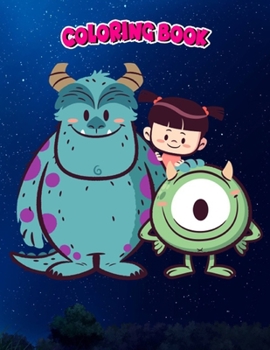 Coloring Book: Monster Mates, Children Coloring Book, 100 Pages to Color