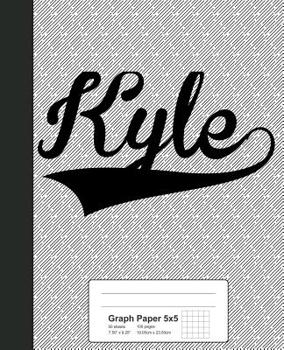 Paperback Graph Paper 5x5: KYLE Notebook Book