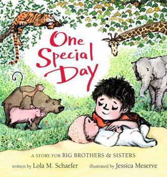 Hardcover One Special Day: A Story for Big Brothers and Sisters Book