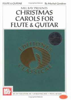 Paperback Mel Bay Christmas Carols for Flute & Guitar Book