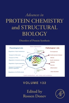 Hardcover Disorders of Protein Synthesis: Volume 132 Book