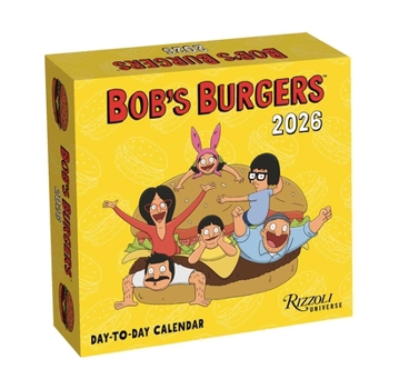 Paper Catalog Bob's Burgers 2026 Day-To-Day Calendar Book