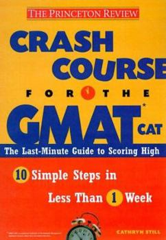 Paperback Crash Course for the GMAT Book