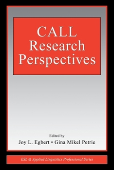 Call Research Perspectives - Book  of the ESL & Applied Linguistics Professional