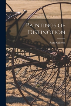 Paperback Paintings of Distinction Book