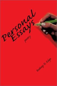 Paperback Personal Essays: poetry Book