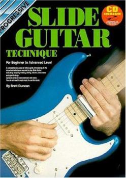 Paperback Slide Guitar Tech Bk/CD: For Beginner to Advanced Level Book