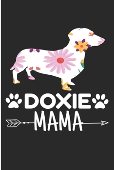 Doxie Mama: Rescue Dog Mom Blank Lined Notebook