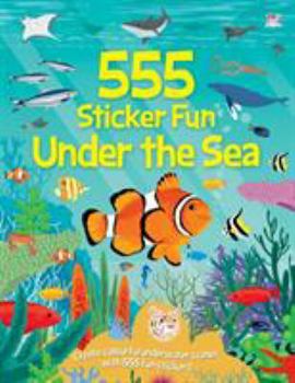 Paperback 555 Sticker Fun Under the Sea Book