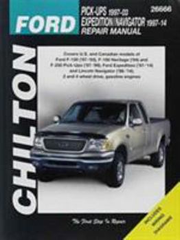 Paperback Ford Pick-Ups, Expedition & Navigator (Chilton): 1997-14 Book