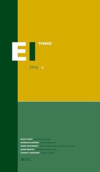 Paperback Encyclopaedia of Islam - Three 2014-4 Book