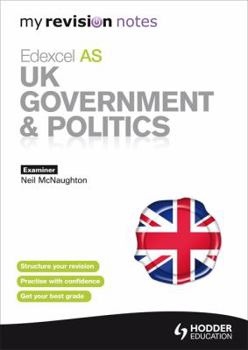 Paperback My Revision Notes: Edexcel as UK Government and Politics Book
