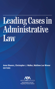 Paperback Leading Cases in Administrative Law Book