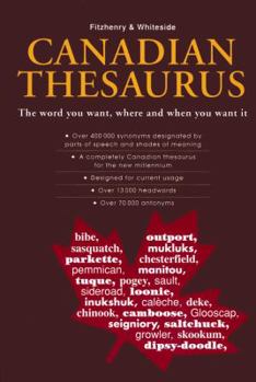 Paperback Fitzhenry and Whiteside Canadian Thesaurus: Revised and Updated Edition Book