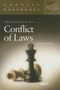 Paperback Conflict of Laws (Concise Hornbook Series) Book