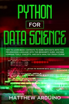 Paperback Python for Data Science Book