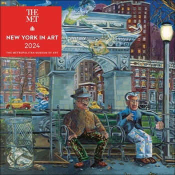 Calendar New York in Art 2024 Mini Wall Calendar Book