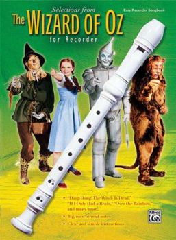 Paperback Selections from the Wizard of Oz for Recorder Book