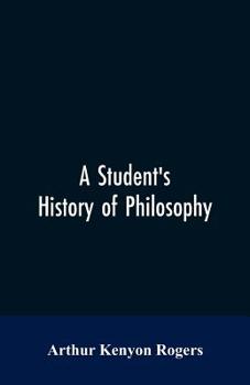 Paperback A Student's History of Philosophy Book