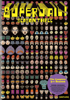 DVD Superjail!: Season Three Book