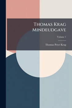 Paperback Thomas Krag Mindeudgave, Volume 1 [Danish] Book
