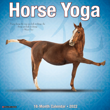 Calendar Horse Yoga 2022 Wall Calendar Book
