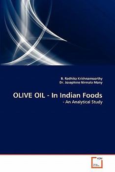 Paperback OLIVE OIL - In Indian Foods Book
