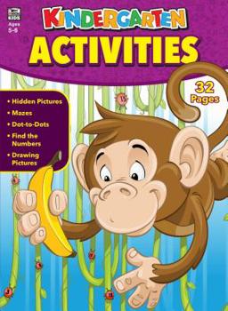 Paperback Kindergarten Activities Book