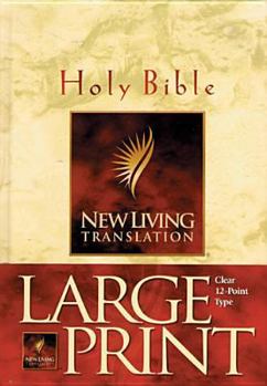 Hardcover Large Print Bible: NLT1 [Large Print] Book