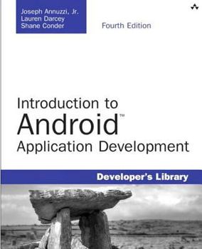 Paperback Introduction to Android Application Development 4th Edition Book