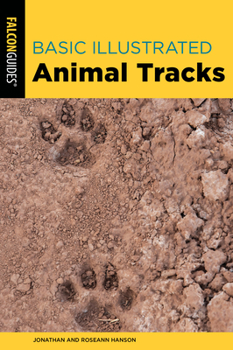Paperback Basic Illustrated Animal Tracks Book