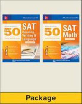 Paperback McGraw-Hill Education Top 50 SAT Skills Savings Bundle, Second Edition Book