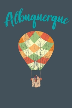 Paperback Albuquerque: 100 Page 6" x 9" College Lined Notebook For Teens, Students and Adults Book