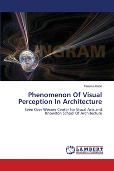 Paperback Phenomenon Of Visual Perception In Architecture Book