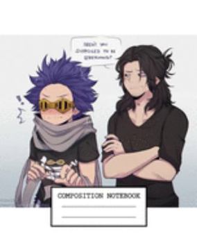 Composition Notebook: My Hero Academia Soft Glossy Cover Wide Ruled Lined Pages Book 7.5 x 9.25 Inches 110 Pages