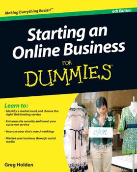 Paperback Starting an Online Business for Dummies Book