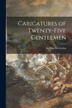 Paperback Caricatures of Twenty-five Gentlemen Book