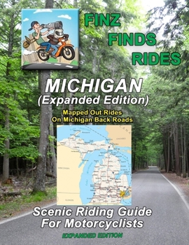 Paperback Finz Finds Rides Michigan (Expanded Edition) Book