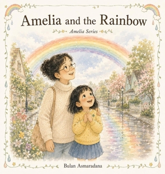 Hardcover Amelia and the Rainbow [Large Print] Book