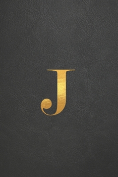 Paperback J: Executive Monogram Initial Journal (Vintage Leather Look Personalized Letter Notebooks) Book